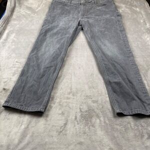 Levi Strauss & Co. Gray Jeans Men's Size W42 L32 Denim Pants Stonewash‎